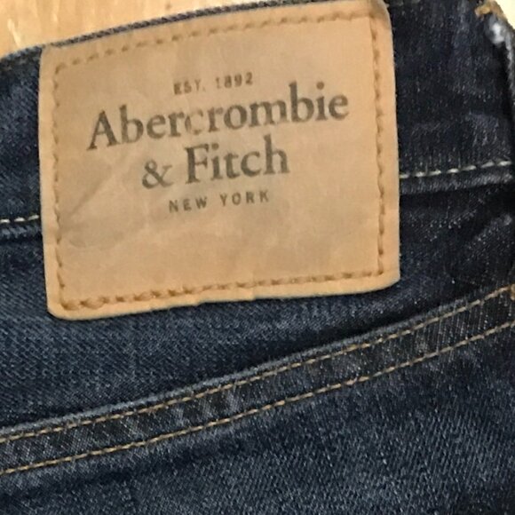 Abercrombie & Fitch Men’s Jeans – Size 31x30 – Dark Wash – Button Fly, Y2K - Picture 6 of 7